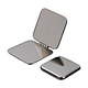 Square Stainless Steel Pocket Mirror